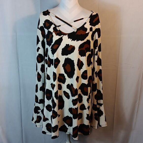 Voll Animal Print Tunic - Picture 1 of 8